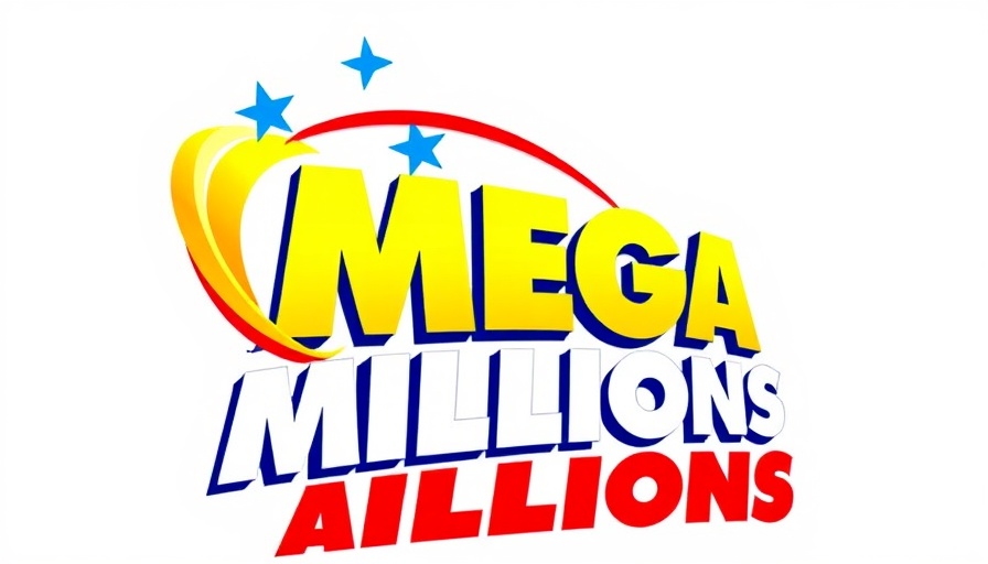 Mega Millions logo featuring a colorful design.