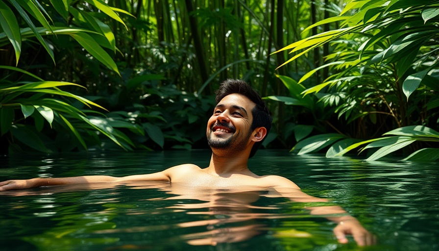 Glamping in Daintree rainforest with pool and lush greenery.