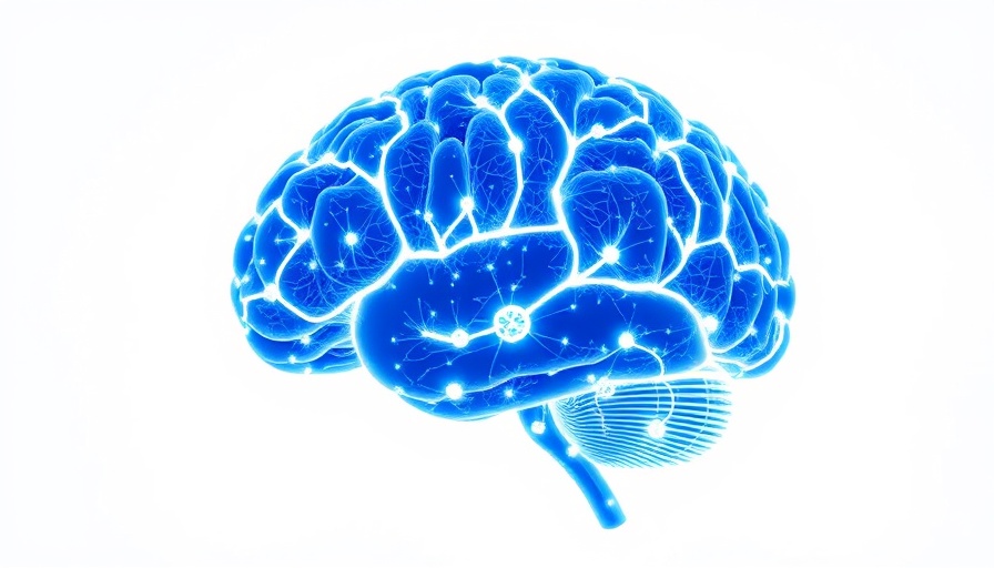 Glowing digital brain illustrating boosted BDNF levels.