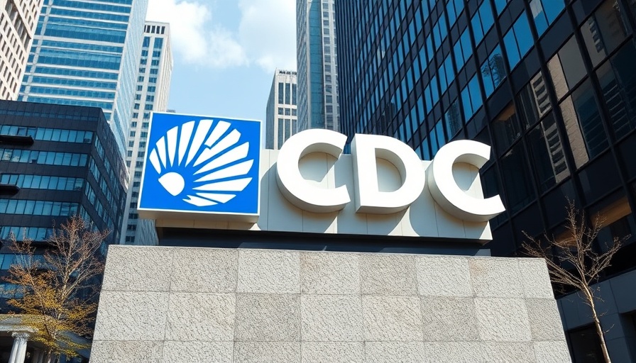 CDC headquarters sign displaying presence and authority