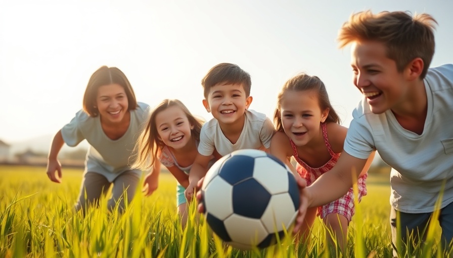 Family enjoying time outdoors, balancing parenting and gaming