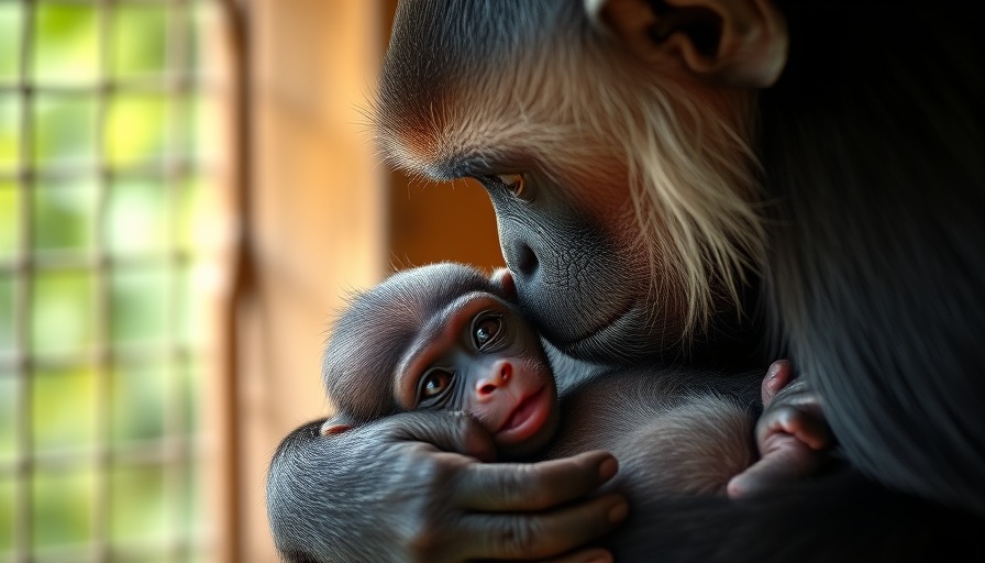 Bonobo birth at Leicestershire zoo.