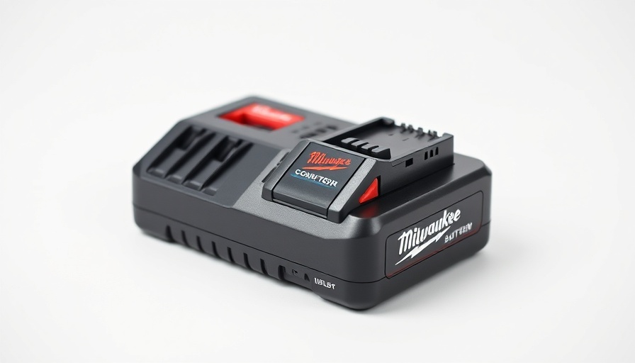 Milwaukee M18 battery and charger, Free Milwaukee Tool Promotion.
