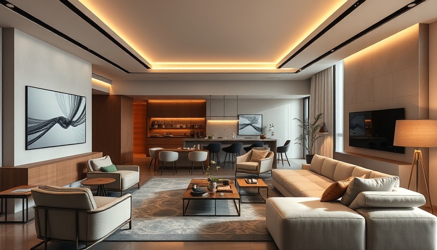 Luxurious Designer Lounge with Universal Furniture