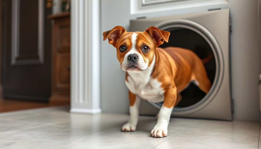 Dog using a doggy door; Are Doggy Doors Safe?