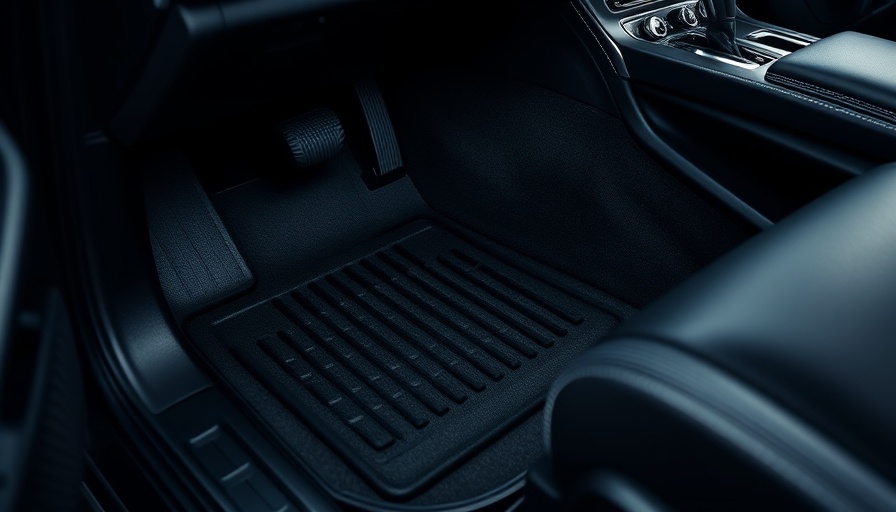 3W Floor Mats in vehicle's interior, emphasizing protection and style.