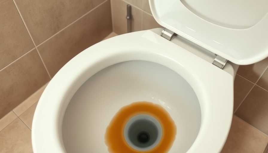How to remove hard water stains in a toilet