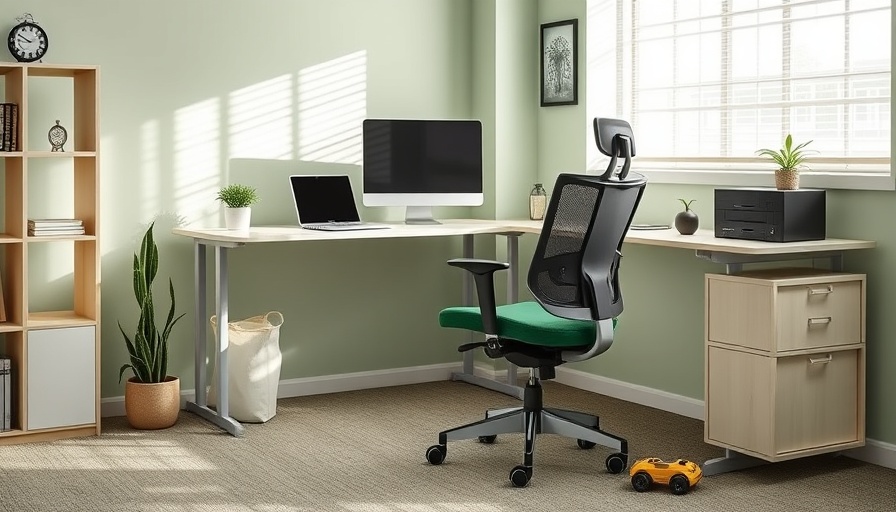 OdinLake L1 Ergo Upgrade 518 chair in modern home office setup.
