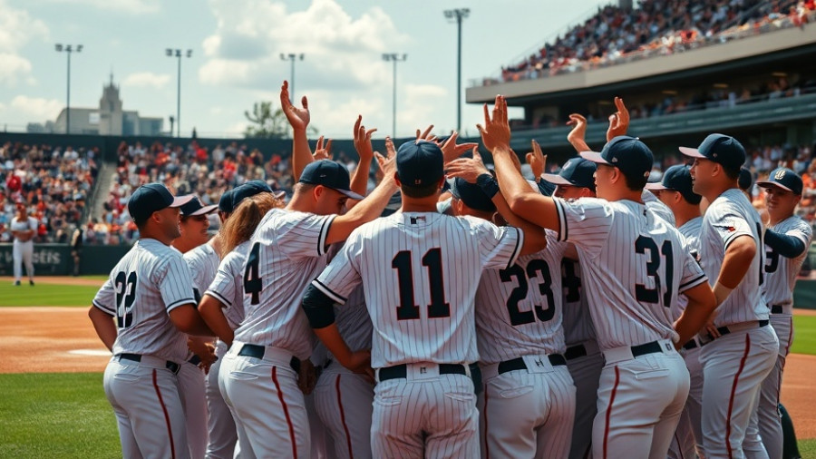 Miracle Mets team celebrating victory on the field.