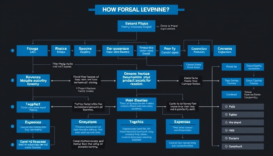 Financial chart showing corporate revenue and expenses for Tartana Minerals.