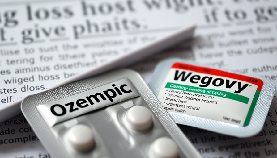 Close-up of Ozempic and Wegovy packaging on counterfeit weight loss drugs.