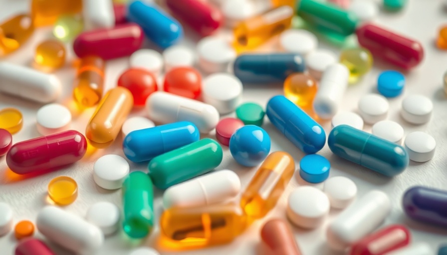 Assorted weight loss drugs in vivid colors on a soft background.