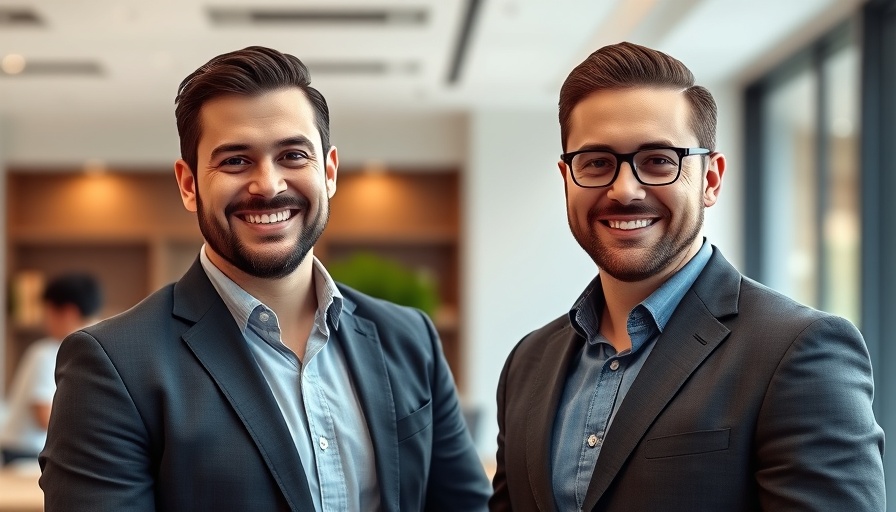 Two professionals in an office, related to GGM Wealth Advisors acquisition.