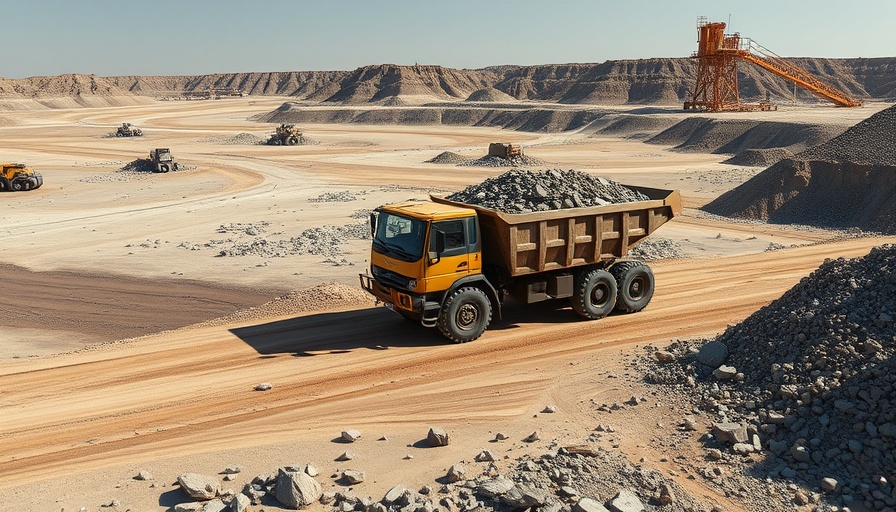 Mining site with dump truck representing Northern Star Resources Limited activity.