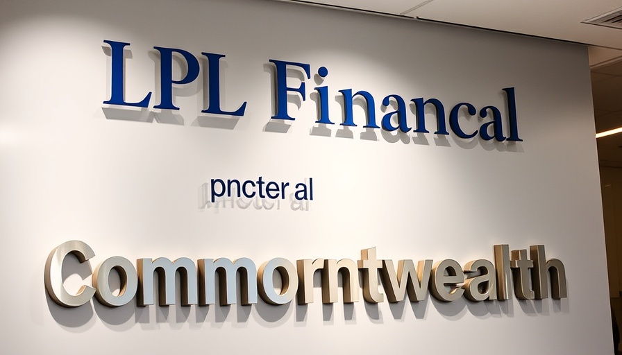 LPL Financial and Commonwealth signage highlighting acquisition.