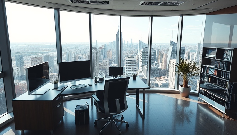 Modern office in the Middle East, highlighting private equity revival.