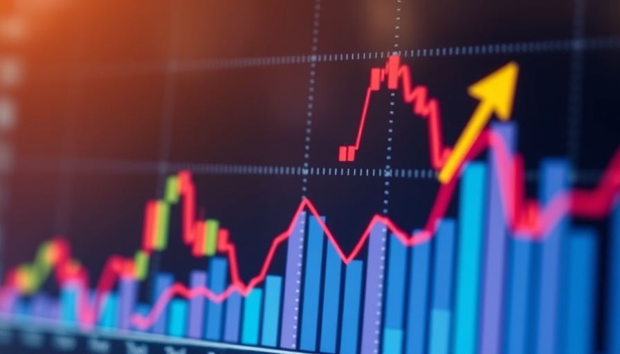 Financial planning graph with dynamic trends and macro focus.