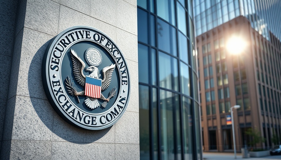 U.S. Securities and Exchange Commission seal on building, financial planning.