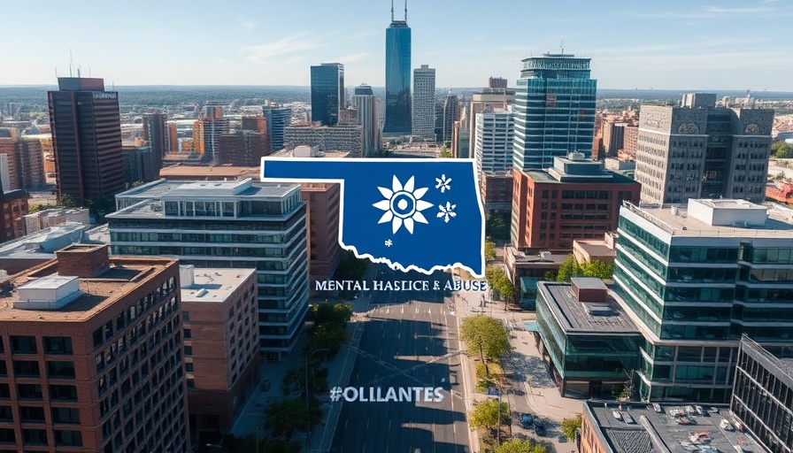 State Department Mental Health Financial Mismanagement in Oklahoma aerial view.