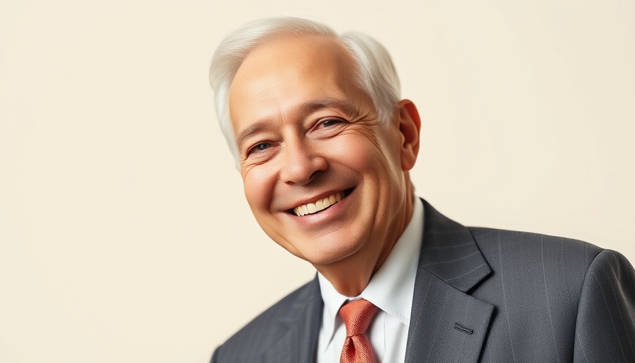 Smiling older man in suit for financial planning article.