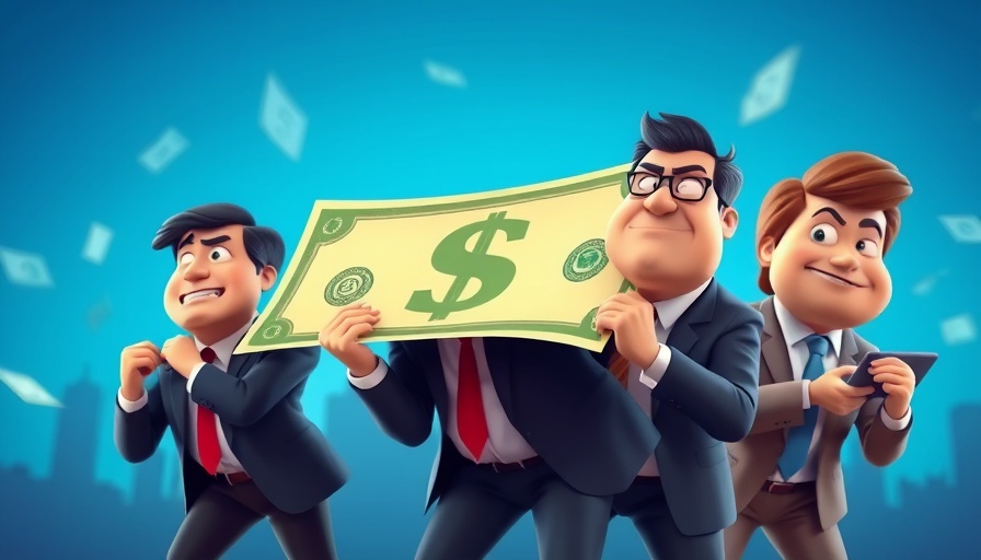 401k participant management illustrated by people tugging a dollar.