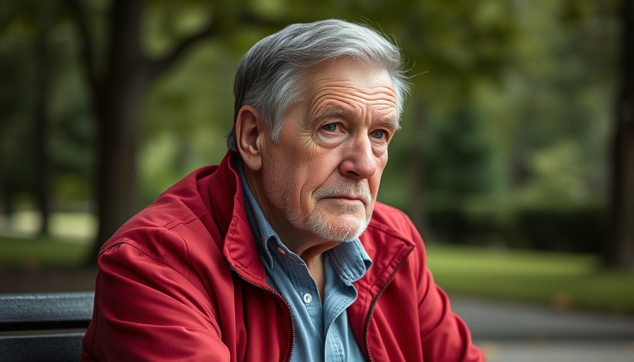 Warren Buffett influence on RIAs, thoughtful elderly man outdoors.