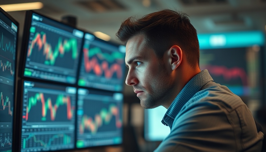 Analyst studying charts illustrating the power of patterns in stock market investments.