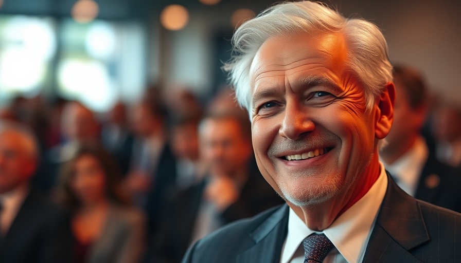 Elderly gentleman in a suit represents financial planning.