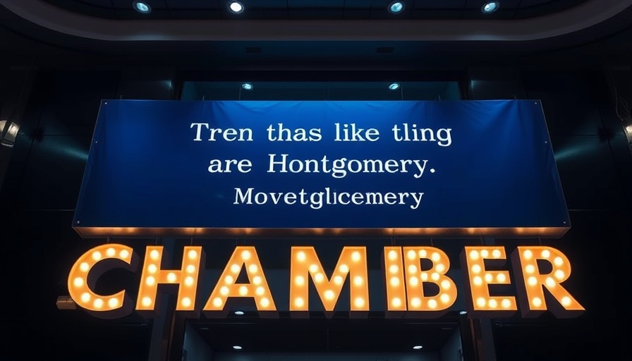 Montgomery Chamber of Commerce Small Business Week banner.