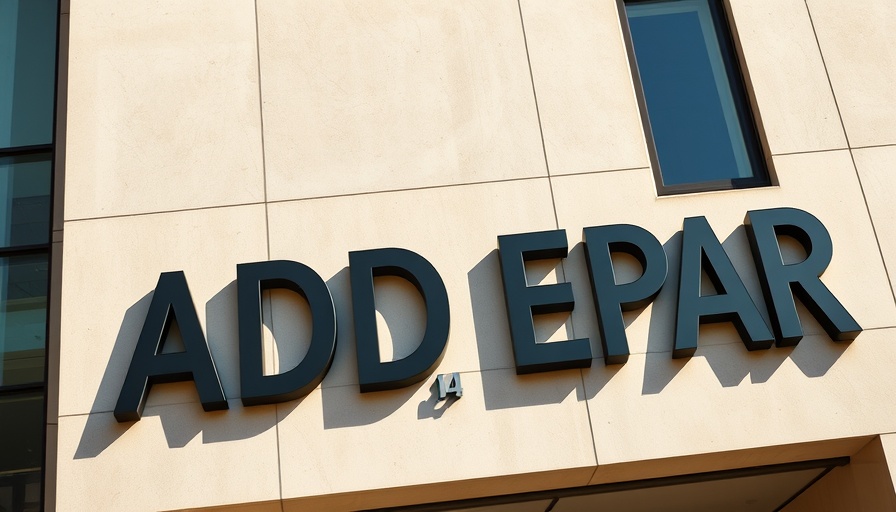 Close-up of a building with 'ADDEPAR' lettering related to financial planning.