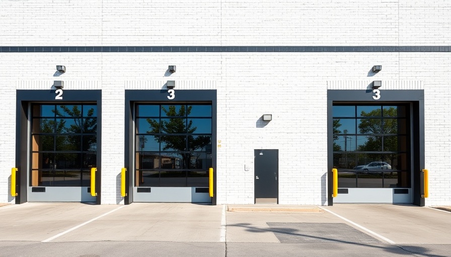 Atlanta loading dock depicting small business uncertainty amid China tariff discussions.