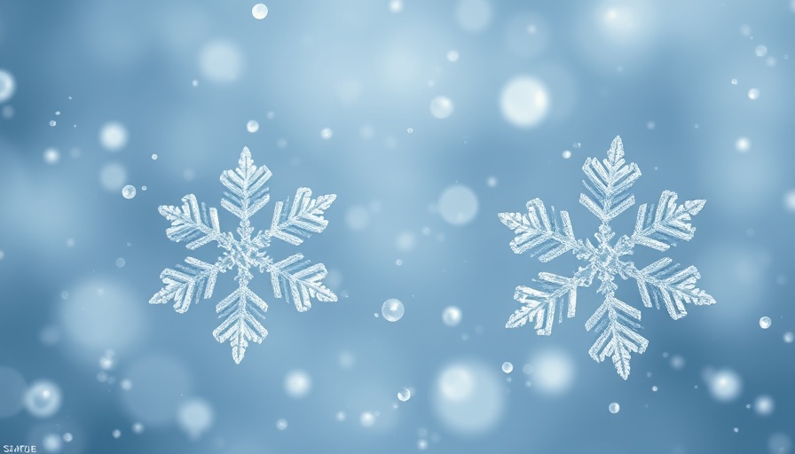 Intricate snowflake patterns close-up, photorealistic image.