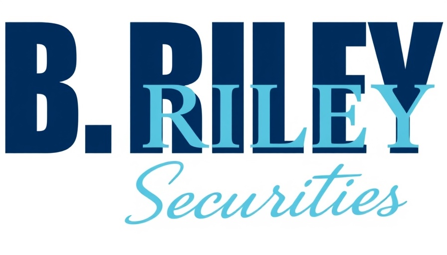 B. Riley logo, financial planning design