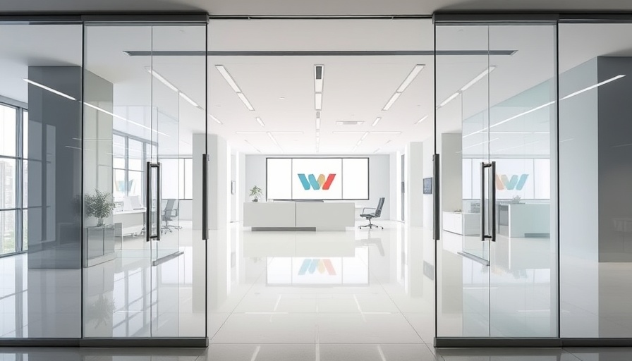 Modern office setup for financial planning services.
