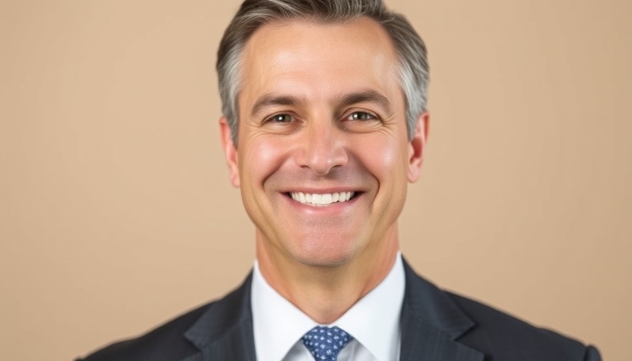 Confident middle-aged man enhancing financial planning.