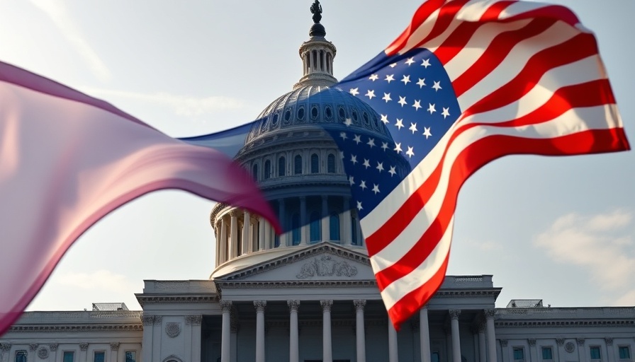 US Capitol with dollar overlay illustrates SEC technology funding cuts.