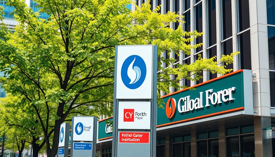 Financial Planning corporate signage of financial institutions.