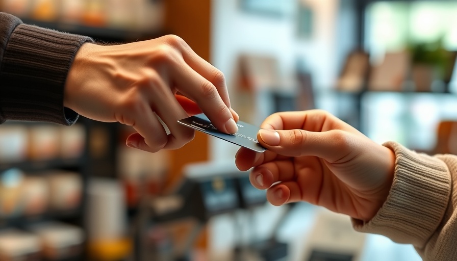 Hands exchanging credit card in transaction, Ally Financial Dividend Announcement