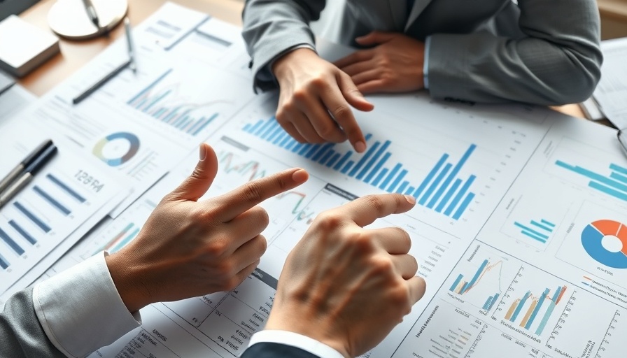 Hands analyzing financial charts on Middle Eastern penny stocks.