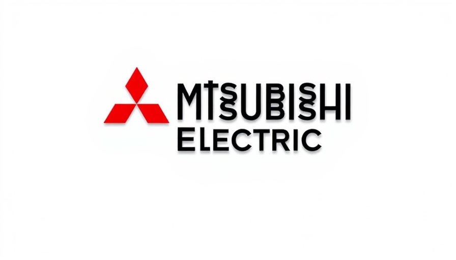 Mitsubishi Electric logo with slogan 'Changes for the Better'.