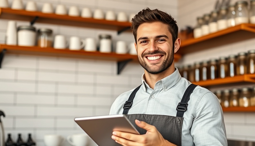 Cafe owner considering small businesses retirement plans.