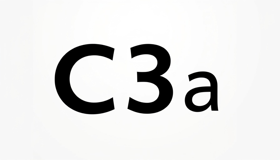 C3 AI logo centered in black and white, minimalist design.