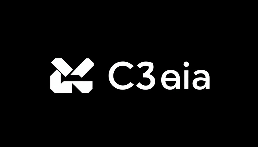 C3 AI Restructures for Financial Growth logo in black and white.