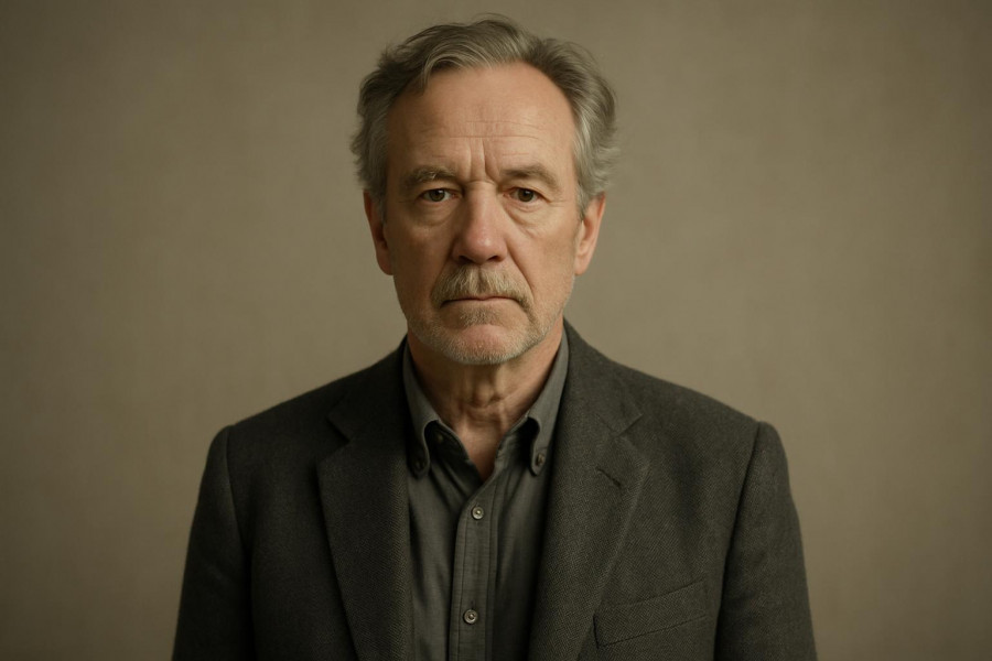 Portrait of mature man in a suit, neutral expression, Ray Zardetto New Jersey.
