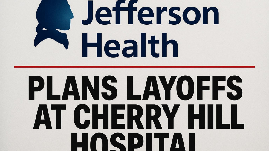 Jefferson Health plans layoffs at Cherry Hill hospital