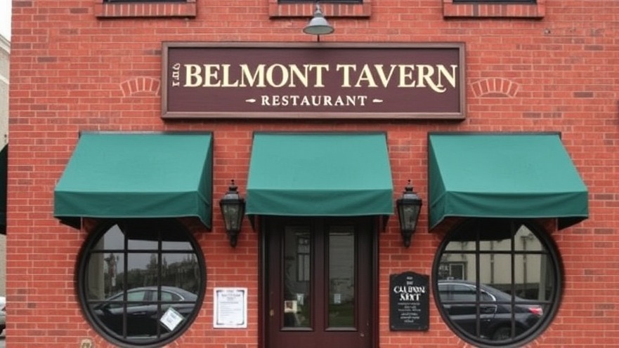 Belmont Tavern in New Jersey culture, featured on Jonas Brothers album cover.