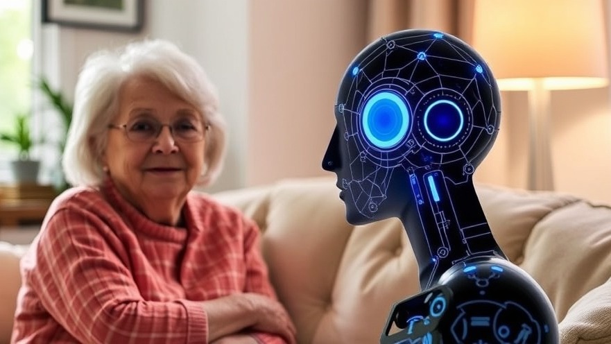 Artificial intelligence for seniors enhances aging in place solutions.