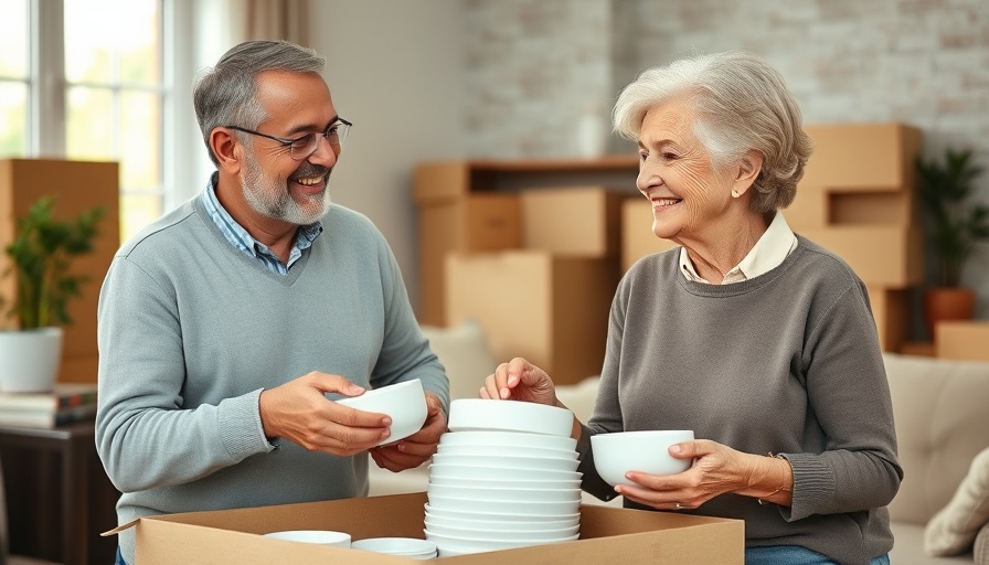 Assisted living transition tips for seniors packing for a move.