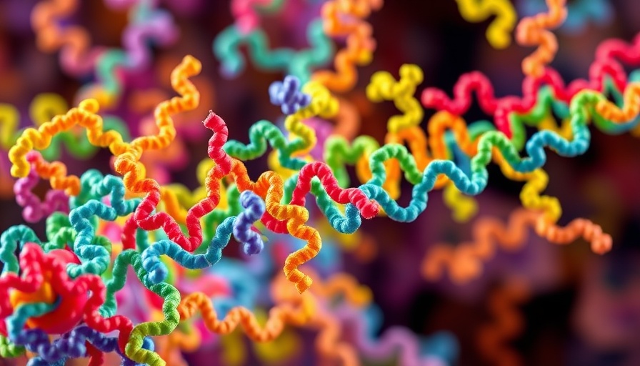 Illustration of molecular structures related to RSV vaccine and dementia risk.