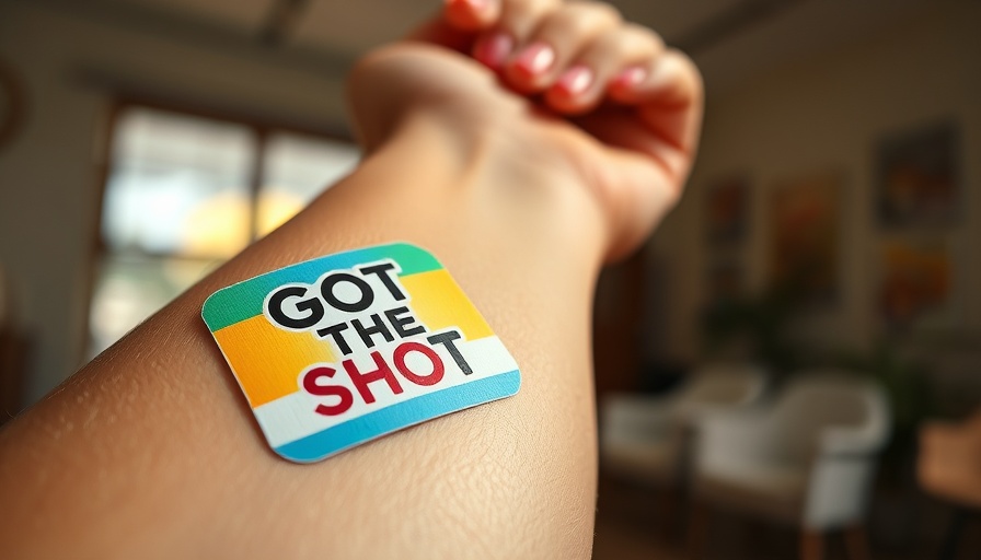 COVID-19 vaccination benefits illustrated by a 'GOT THE SHOT' sticker on an arm.